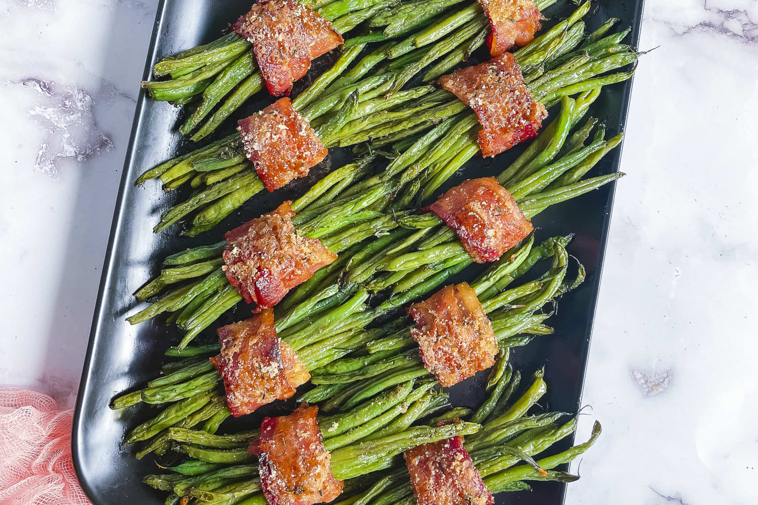 BaconWrapped Green Beans Recipe The Kitchn